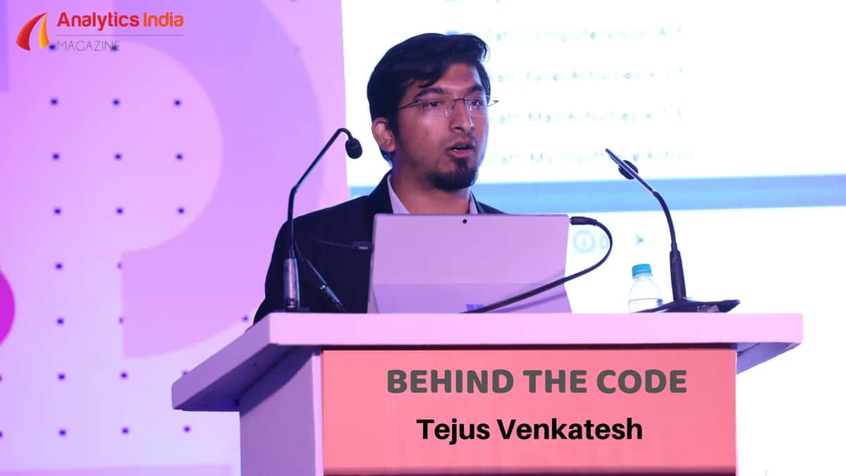 Behind The Code: Tejus Venkatesh, An RPA Evangelist Who Thinks Automation Cuts Down Tiresome Tasks, Not Jobs